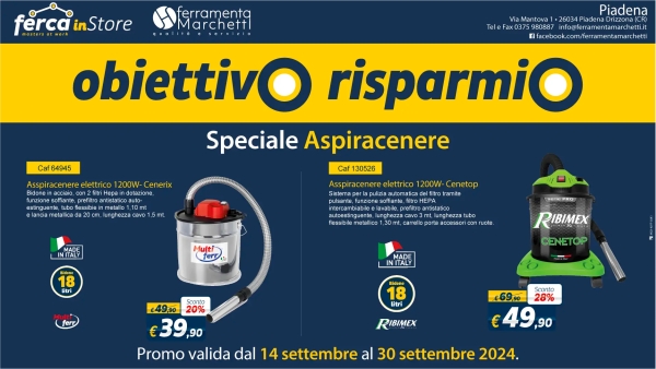 Volantino Offerte 2024 - Valide dal 14 Settembre 2024 al 30 settembre 2024